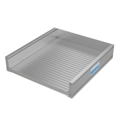 PLATTFORM ALU-GERIEFT FÜR STABILO PODESTLEITER FAHRBAR, EINSEITIG BEGEHBAR 2-8 STUFEN