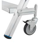 STABILO FAHRROLLE GEBREMST Ø 125 MM, 2+3 STUFEN