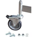 STABILO FAHRROLLE GEBREMST Ø 125 MM, 7 STUFEN