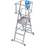 STABILO TELESKOP-PLATTFORMLEITER SKYMATIC 3-5 SPROSSEN