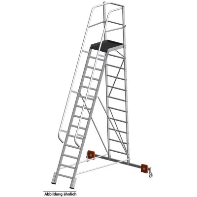 STABILO PODESTLEITER VARIO KOMPAKT 10 STUFEN 2.070 MM