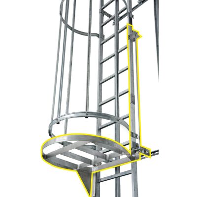 ZUGANGSSPERRE FÜR STAHL VERZINKT