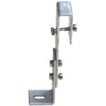 SYSTEMTEILE WANDHALTER 189-253 MM, GRUNDPLATTE 65x60 MM