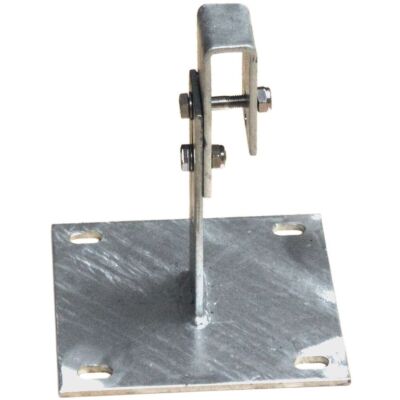 SYSTEMTEILE WANDHALTER 100-150 MM, GRUNDPLATTE 200x200 MM