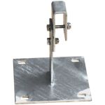 SYSTEMTEILE WANDHALTER 150-200 MM, GRUNDPLATTE 200x200 MM