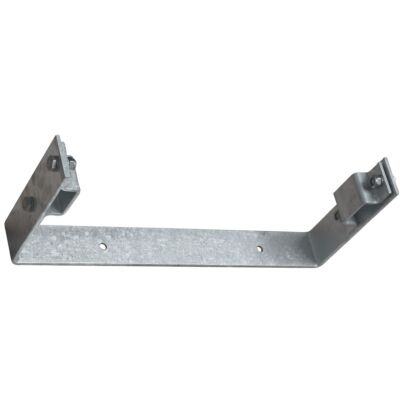 SYSTEMTEILE WANDHALTER 150 MM STARR U-FORM FÜR STAHL, GRUNDPLATTE 510x60 MM