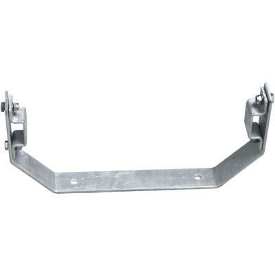 SYSTEMTEILE WANDHALTER 150 MM STARR V-FORM FÜR ALUMINIUM, GRUNDPLATTE 340x60 MM