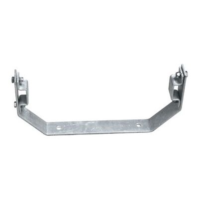 SYSTEMTEILE WANDHALTER 200 MM STARR V-FORM FÜR STAHL, GRUNDPLATTE 340x60 MM