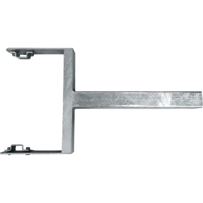 SYSTEMTEILE WANDHALTER SEITLICH AN STÜTZE 620 MM FÜR ALUMINIUM