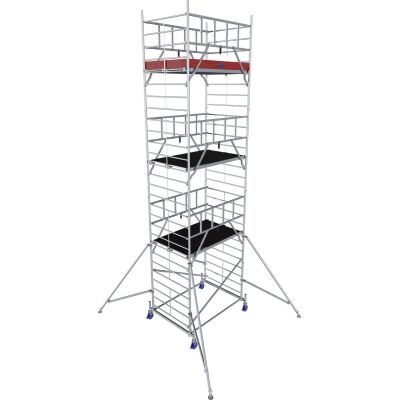 PROTEC XXL ALU-FAHRGERÜST BREITAUFBAU 2,00x1,20 M AH 8,30 M