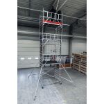 PROTEC XXL ALU-FAHRGERÜST BREITAUFBAU 2,00x1,20 M AH 8,30 M