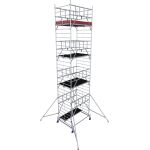 PROTEC XXL ALU-FAHRGERÜST BREITAUFBAU 2,00x1,20 M AH...