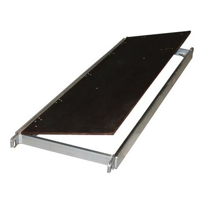 STABILO FG BELAGBÜHNE MIT GROSSEM DURCHSTIEG ALU/HOLZ 0,08x0,63x2,00 M