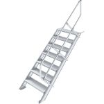 TREPPE (LEICHTMETALL), 7 STUFEN 0,6 M, 45°