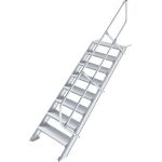 TREPPE (LEICHTMETALL), 8 STUFEN 0,6 M, 45°