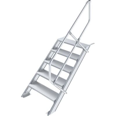 TREPPE (LEICHTMETALL), 5 STUFEN 0,8 M, 45°