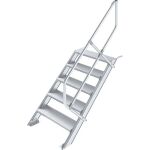 TREPPE (LEICHTMETALL), 5 STUFEN 0,8 M, 45°
