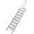 TREPPE (LEICHTMETALL), 9 STUFEN 0,8 M, 45°