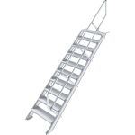TREPPE (LEICHTMETALL), 10 STUFEN 0,8 M, 45°