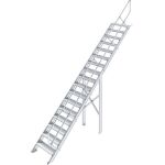 TREPPE (LEICHTMETALL), 17 STUFEN 0,8 M, 45°