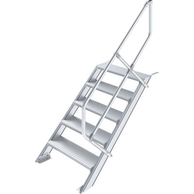 TREPPE (LEICHTMETALL), 5 STUFEN 1,0 M, 45°