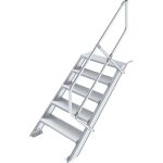 TREPPE (LEICHTMETALL), 5 STUFEN 1,0 M, 45°