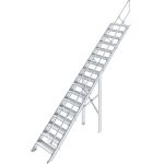 TREPPE (LEICHTMETALL), 17 STUFEN 1,0 M, 45°