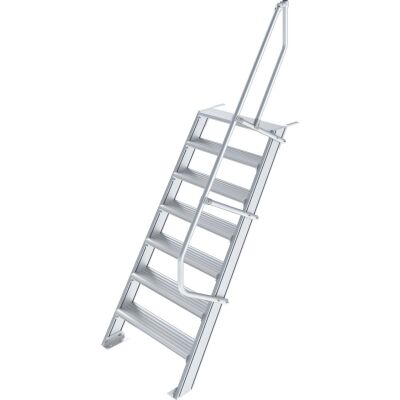 TREPPE (LEICHTMETALL), 7 STUFEN 0,6 M, 60°