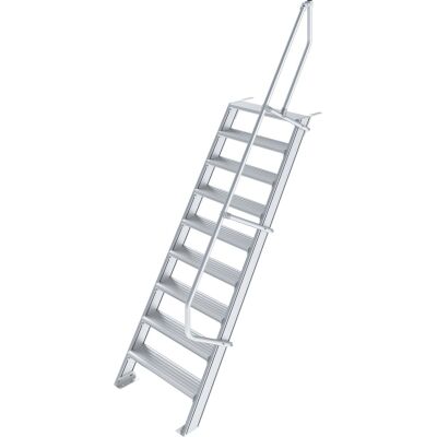 TREPPE (LEICHTMETALL), 9 STUFEN 0,6 M, 60°