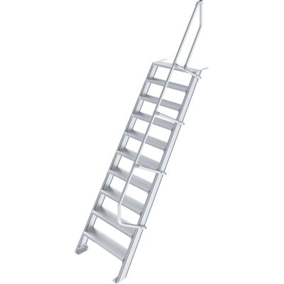 TREPPE (LEICHTMETALL), 10 STUFEN 0,6 M, 60°