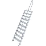 TREPPE (LEICHTMETALL), 10 STUFEN 0,6 M, 60°