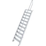 TREPPE (LEICHTMETALL), 11 STUFEN 0,6 M, 60°
