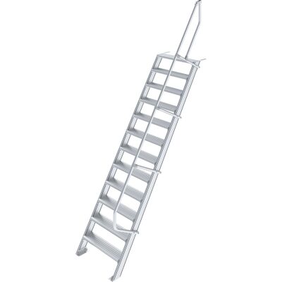 TREPPE (LEICHTMETALL), 12 STUFEN 0,6 M, 60°