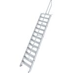 TREPPE (LEICHTMETALL), 13 STUFEN 0,6 M, 60°