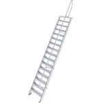 TREPPE (LEICHTMETALL), 16 STUFEN 0,6 M, 60°