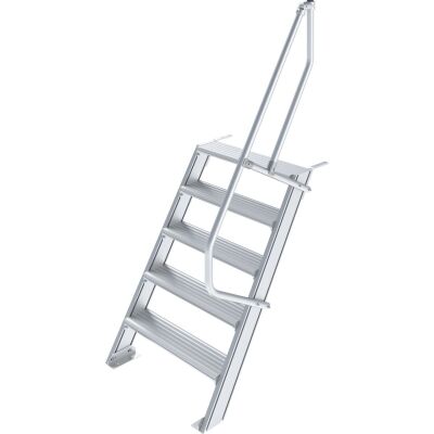 TREPPE (LEICHTMETALL), 5 STUFEN 0,8 M, 60°