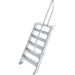 TREPPE (LEICHTMETALL), 6 STUFEN 0,8 M, 60°