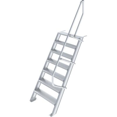 TREPPE (LEICHTMETALL), 7 STUFEN 0,8 M, 60°