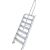 TREPPE (LEICHTMETALL), 7 STUFEN 0,8 M, 60°