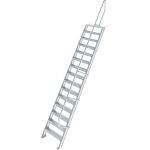 TREPPE (LEICHTMETALL), 15 STUFEN 0,8 M, 60°