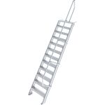 TREPPE (LEICHTMETALL), 12 STUFEN 1,0 M, 60°