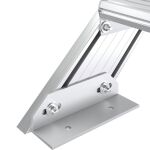 TREPPE MIT PLATTFORM (LEICHTMETALL), 4 STUFEN 0,6 M, 45°