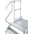 TREPPE MIT PLATTFORM (LEICHTMETALL), 4 STUFEN 0,6 M, 45°
