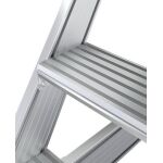 TREPPE MIT PLATTFORM (LEICHTMETALL), 4 STUFEN 0,6 M, 60°