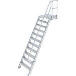 TREPPE MIT PLATTFORM (LEICHTMETALL), 11 STUFEN 1,0 M,...
