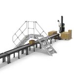 ÜBERSTIEG, STATIONÄR (LEICHTMETALL) 2x6 STUFEN...