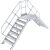 ÜBERSTIEG, STATIONÄR (LEICHTMETALL) 2x7 STUFEN 0,8 M, 45°