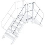 HANDLAUF 2x5 STUFEN 45°