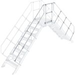 HANDLAUF 2x8 STUFEN 45°