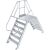 ÜBERSTIEG, STATIONÄR (LEICHTMETALL) 2x6 STUFEN 0,8 M, 60°